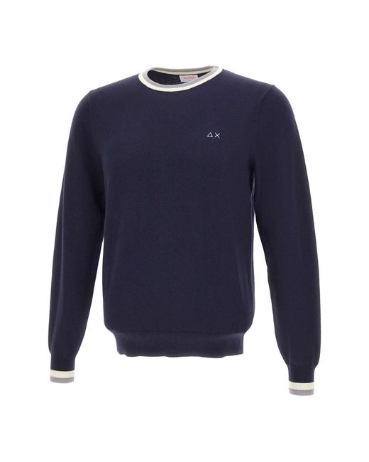 Sun 68 Sweaters in het Blue voor heren
