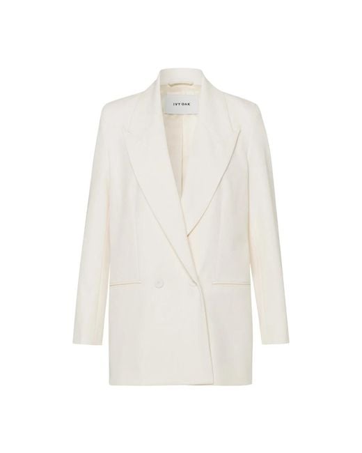 IVY & OAK White Blazers