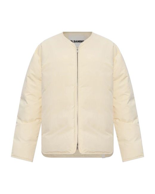 Jil Sander Natural Daunenjacke