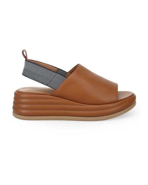 Sangiorgio Brown Wedges