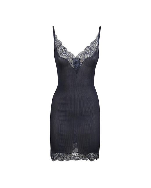 Saint Laurent Blue Short Dresses