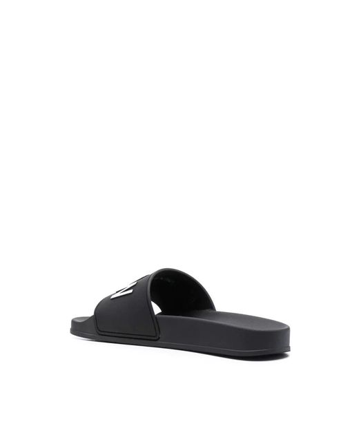 DSquared² Black Flat sandals