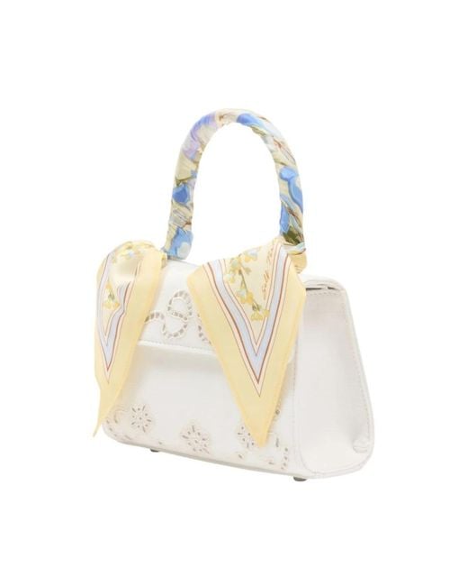 Self-Portrait Metallic Handbags