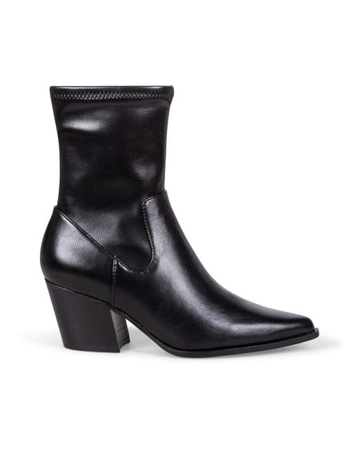 Steve Madden Black Cowboy & Biker Boots