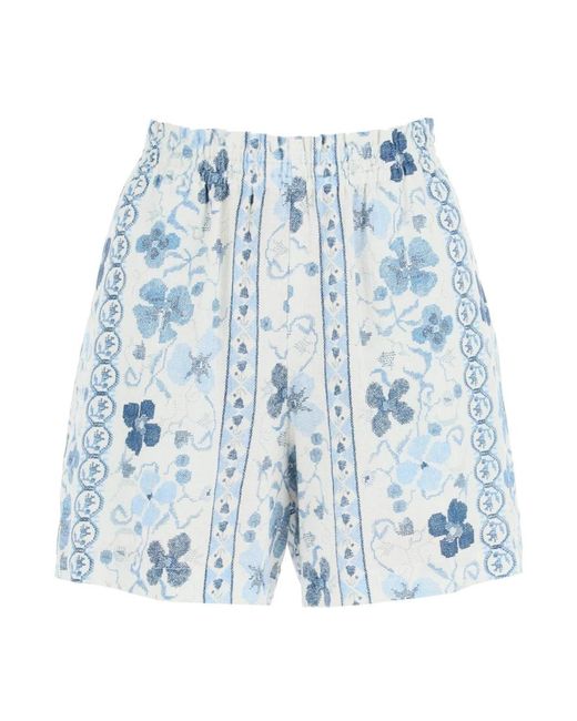 See By Chloé Blue Short shorts