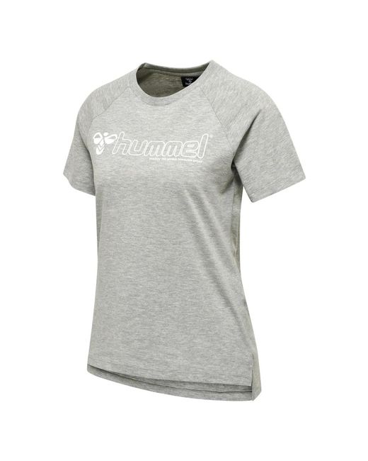 Hummel T-Shirt Frau Noni 2.0 in Grau | Lyst DE