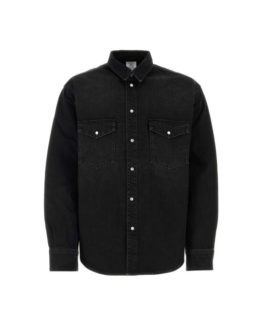 Casual Shirts di Vetements in Black da Uomo