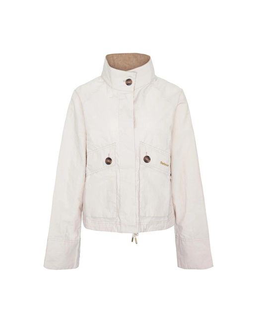 Barbour White Light Jackets