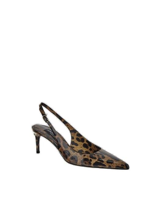 Dolce & Gabbana Metallic Pumps
