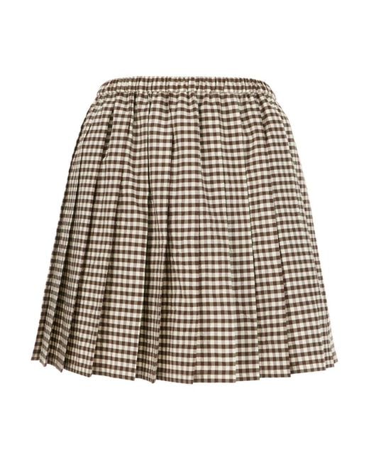 Moncler Brown Short Skirts