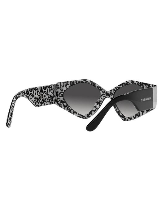 Dolce & Gabbana Black Sinnliche stil sonnenbrille dg4396 33898g