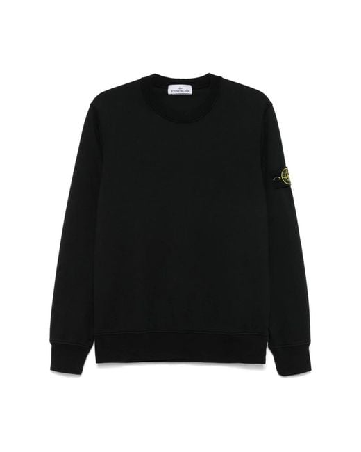 Stone Island Black Sweatshirts for men