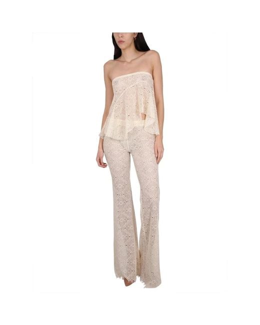 Sleeveless Tops DSquared² de color Natural