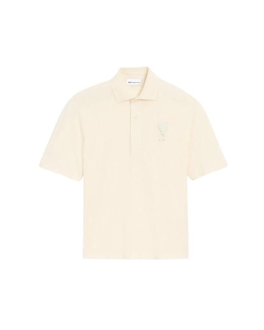 AMI Natural Polo Shirts