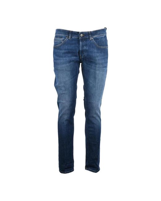 Dondup Blue Slim Fit Jeans for men