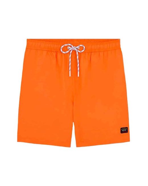 Paul & Shark Orange Beachwear for men