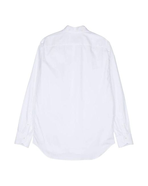 Canali White Formal Shirts for men