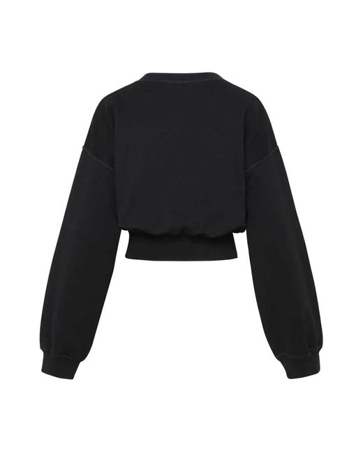 DSquared² Hoodies & Sweatvesten ,Zwart ,Katoen Italiaanse Sweatshirts in het Black