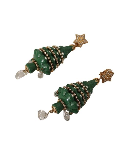 Earrings di Dolce & Gabbana in Green