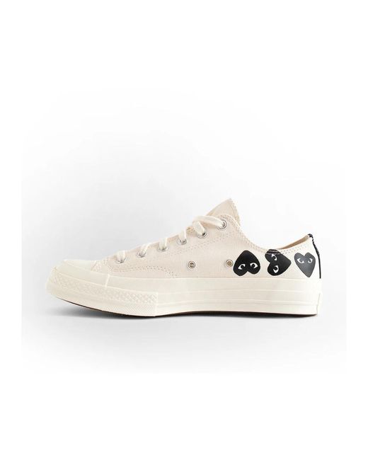 COMME DES GARÇONS PLAY White Sneakers for men