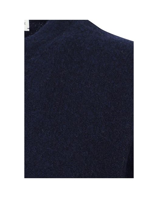 Ballantyne Blue Round-Neck Knitwear for men