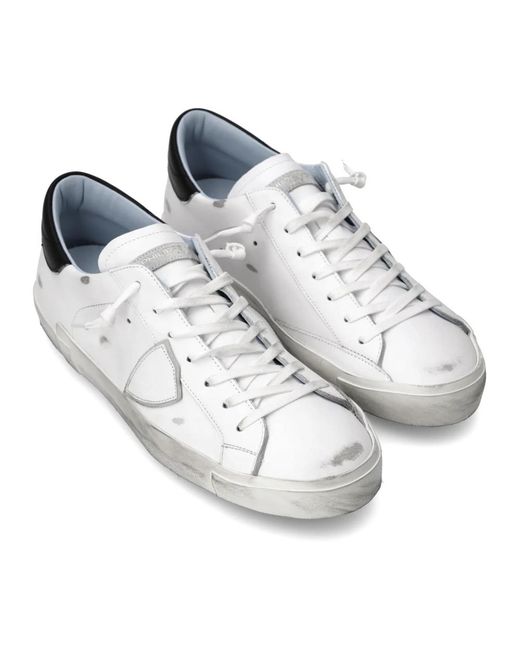 Philippe Model White Sneakers for men