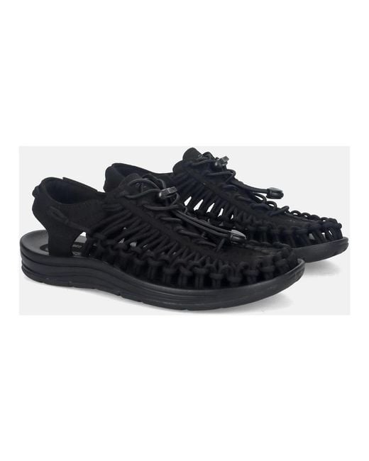 Keen Black Flat Sandals