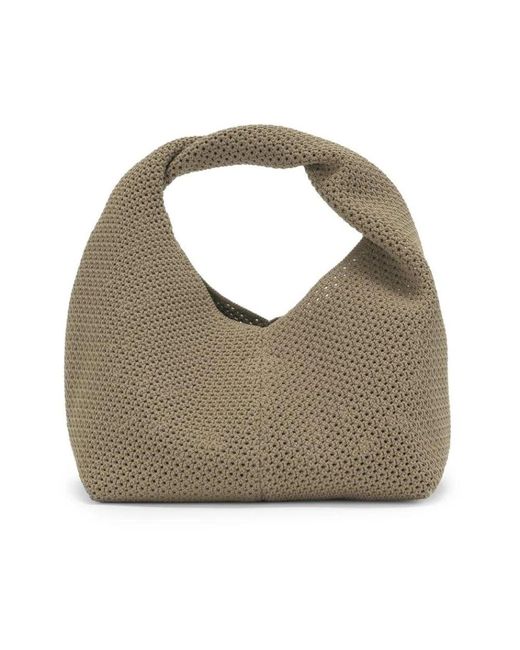 Ecoalf Gray Grüne Ocean Tika Mini Eimer Tasche