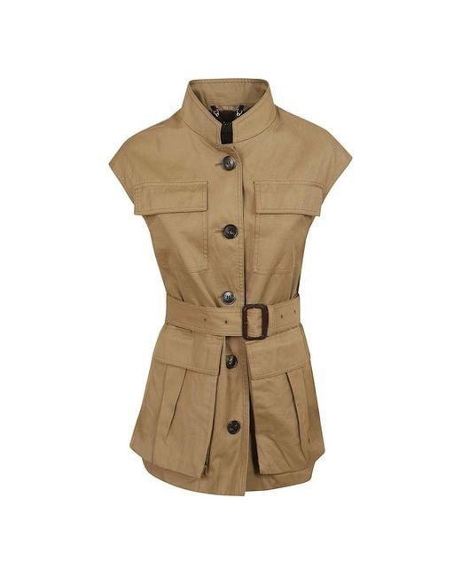 Dries Van Noten Natural Vests