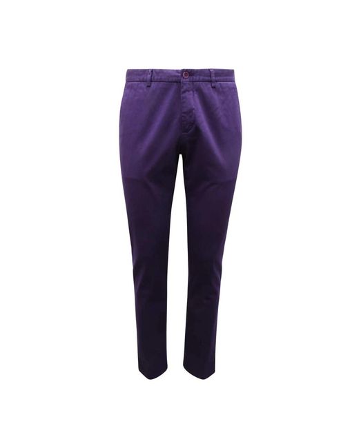 Etro Purple Chinos for men