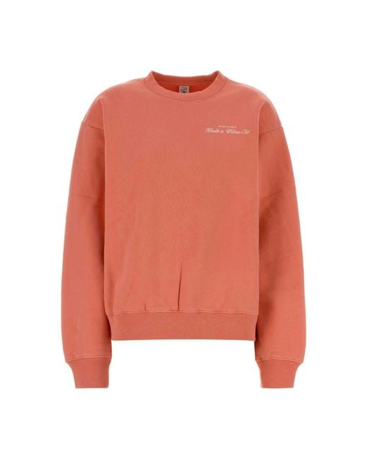 Sporty & Rich Orange Sweatshirts