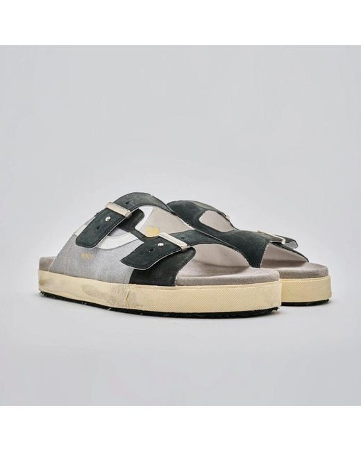 HIDNANDER Blue Riemchensandalen