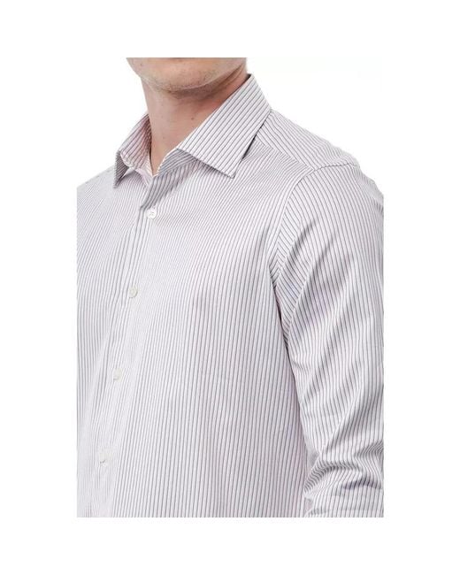 Bagutta Gray Casual Shirts for men
