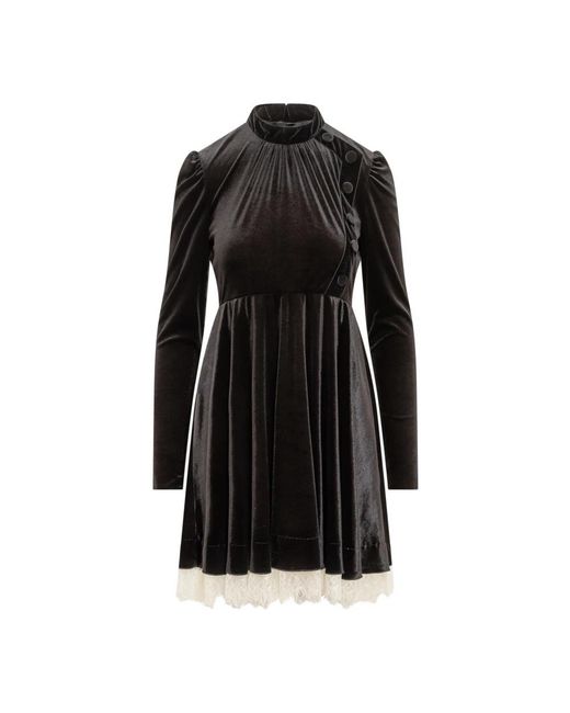 Philosophy Di Lorenzo Serafini Black Midi Dresses