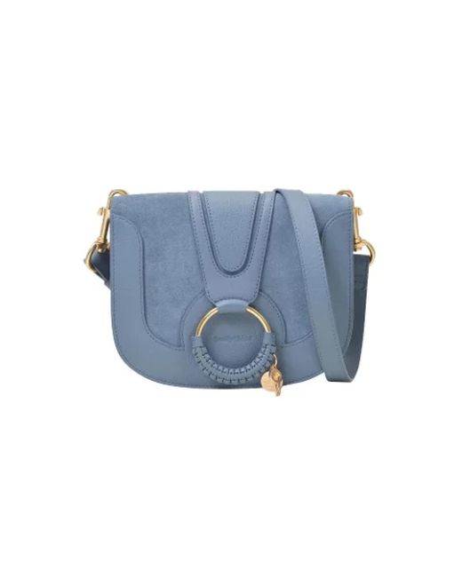 Cuoio shoulder-bags di Chloé in Blue
