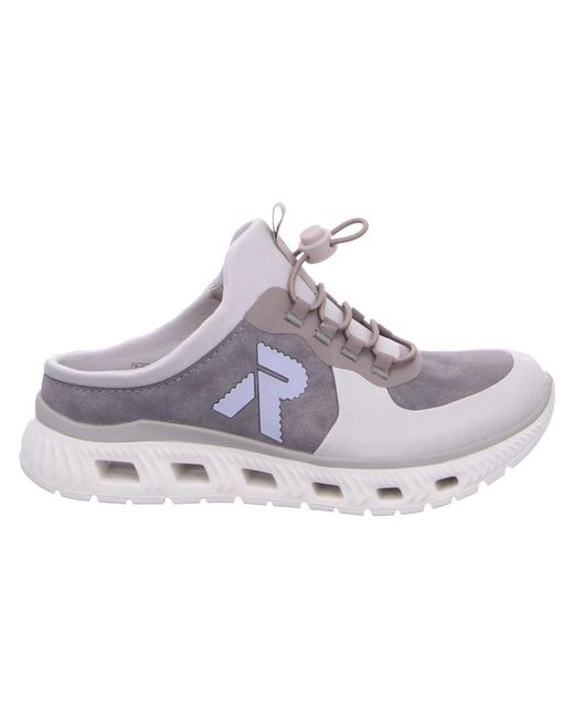 Rieker Gray Mule Slipper