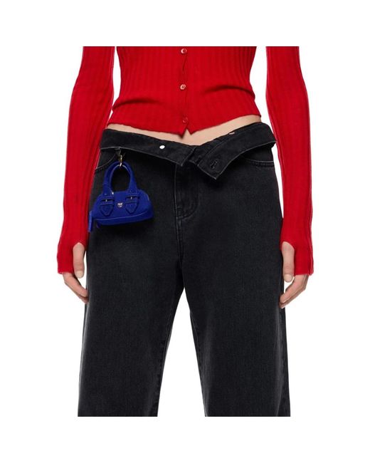Pinko Blue Wide Jeans