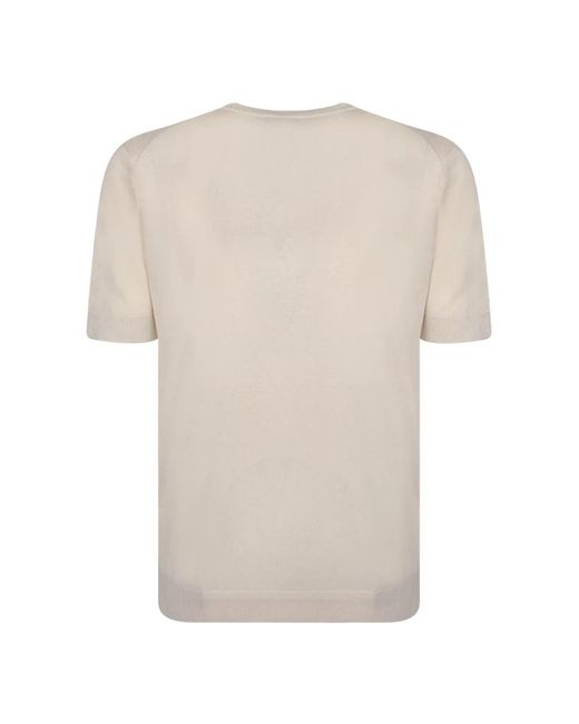 Dell'Oglio Natural Polo Shirts for men