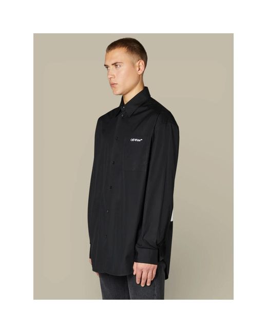 Off-White c/o Virgil Abloh Black Casual Shirts for men