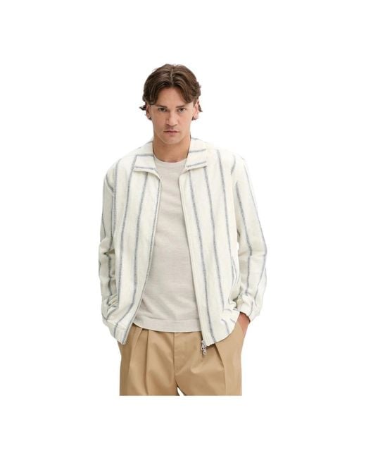 Les Deux Stanley Jacket in het Natural voor heren