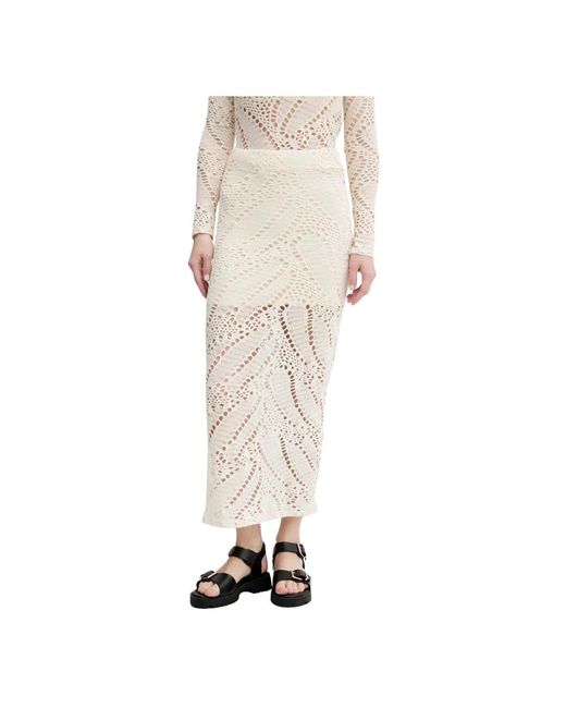 Desigual Woolf Rok in het Natural