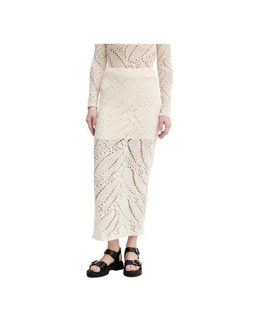 Desigual Woolf Rok in het Natural