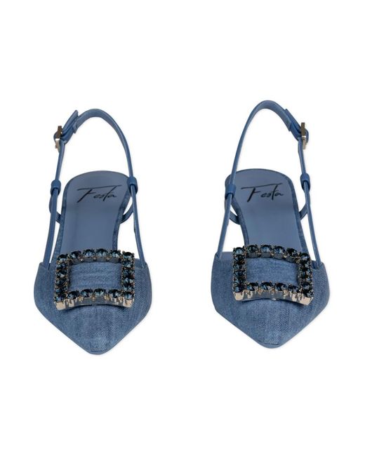 Roberto Festa Blue Pumps