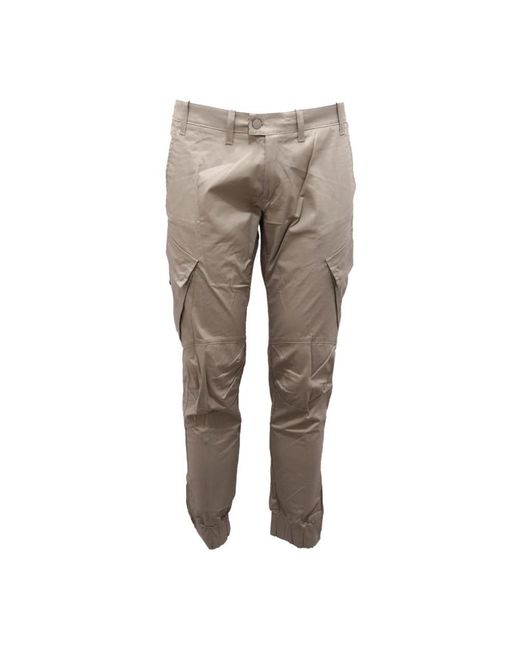 Hōsio Gray Slim-Fit Trousers for men