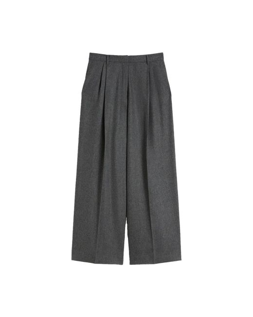 Max Mara Wide Trousers in het Gray