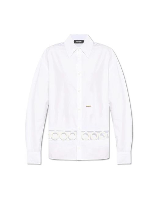 DSquared² White Shirts