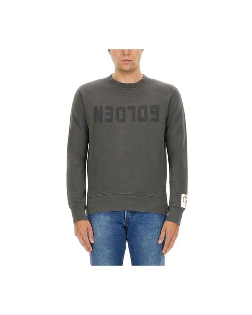 Golden Goose Deluxe Brand Gray Sweatshirts for men