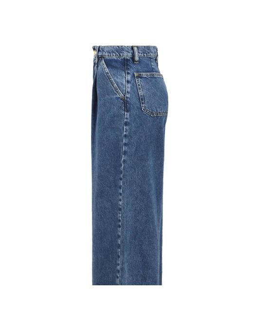 CYCLE Jeans ,Blauw ,Denim Blauwe Denim Jeans in het Blue