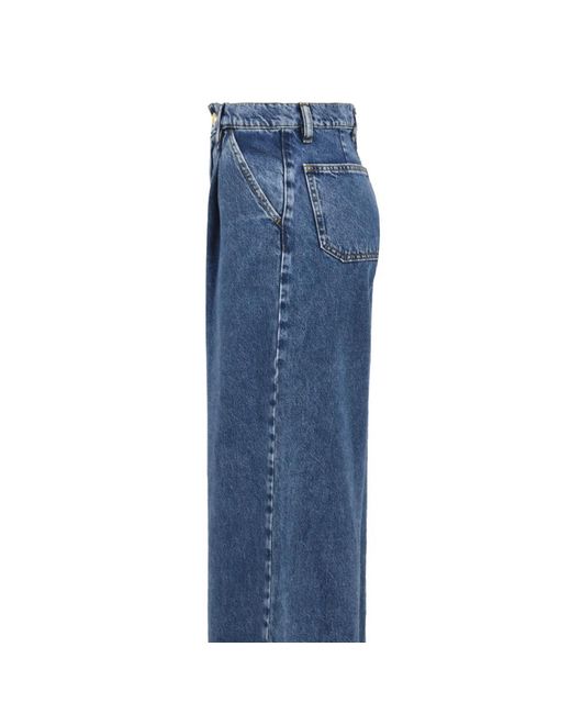 CYCLE Jeans ,Blauw ,Denim Blauwe Denim Jeans in het Blue