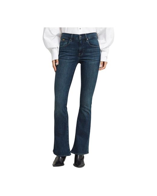 Flared Jeans G-Star de color Blue